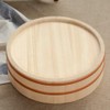 Kichgather 14.2 Inch Wooden Sushi Rice Bowl Hangiri Sushi Oke