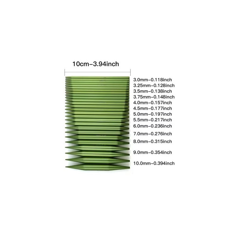 Aluminum Circular Knitting Needles for Yarn Projects – Detachable Design