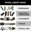 Nuprol Battle Pro Eye Protective Airsoft Glasses; Multicam; Standard Type;