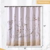 Maison d' Hermine Shower Curtain 100% Cotton One Panel 70"x72"