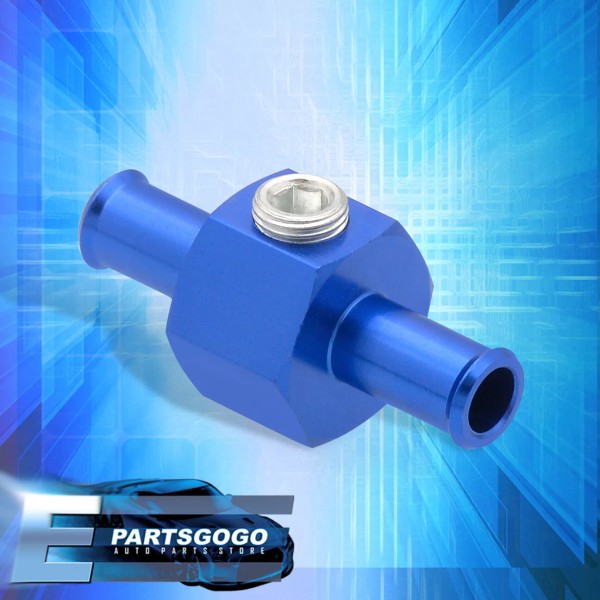 Epartsgogo Fuel Nitrous Pressure Gauge T Universal Adapter 3/8" Hose