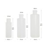 Upstore Pack of 3 400 ml Empty Transparent Plastic Tube