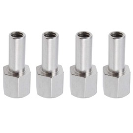 Aluminum 12mm Hex Wheel Hub Wheel Spacers 20mm Offset Extension Drive Adapter for 1/10 SCX10 II Gen7 Gen8 D90 RC Truck (20mm)