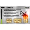 M3 x 5 x 6 mm, Pack of 100 Threaded