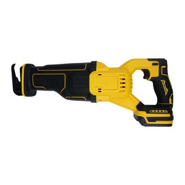 20V battery compatible, wireless reciprocating saw (tool only), with LCD display, 2-finger adjustable trigger + keyless blade clamp.