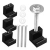 Alipis 4 Pcs Aluminum Alloy Truck Tool Box Mounting Clamps