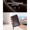 Nicpro 30PCS Black Metal Mechanical Pencils Set in Leather Case,