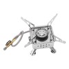 Foldable Camping Stove Light Weight Four Legged Design Safe Portable