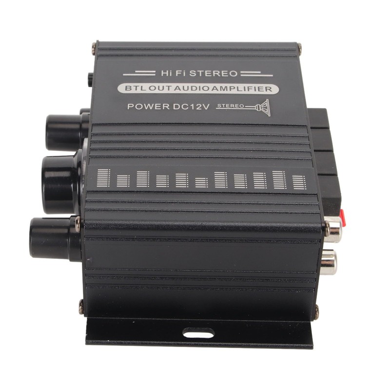 Power Amplifier, Bluetooth 5.0 Stereo Audio, 2 Channel Amplifier Receiver
