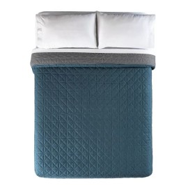 Vianney Edredon Ultraligero Novo Azulcobalto Matrimonial 2 Vistas