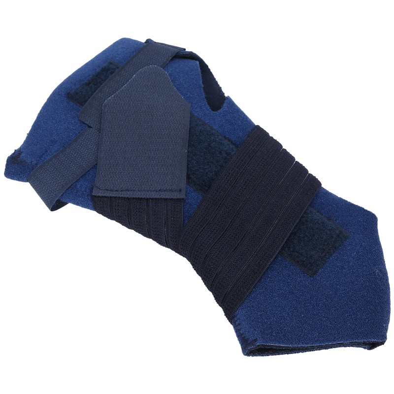 Ankle Brace Supports Stabilizer Elastic Band Compression Aluminum Strip Adjustable