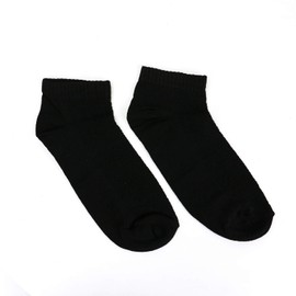 Pomeat 10 pares de calcetines desechables negros de viaje desechables desechables de repuesto para deportes de negocios y viajes