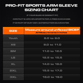 B-Driven Sports Compression Arm Sleeve - Tennis Elbow Compression Sleeves for Men & Women - Athletic Shooting Sleeve - 2 Pack