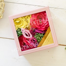 Bath Petals & Fizz Bath Salts, Bath Fizz, Flowers, Petals, Roses, Roses, Boxed, Present, Bath Gift, Stylish, Cute, Wrapping Included (Rose)