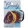 Goody Ouchless No Metal Hair Elastics, Brooke, 2 mm, 36