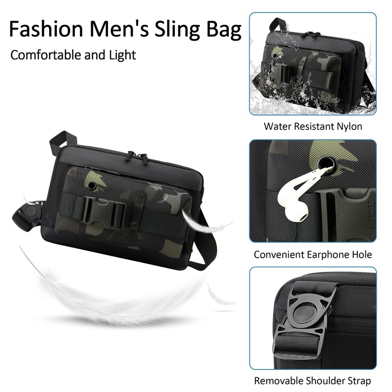 VARLIVOO, black, shoulder bag