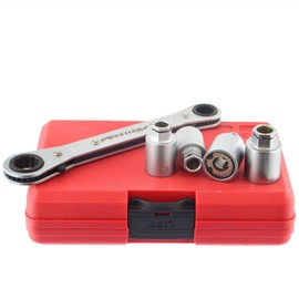 Go - Thru Socket Extractor Installer Remover Roller Type Set 6mm - 12mm 5pc