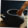 Healeved 1pc Bamboo Teapot Cleaning Brush Ergonomic Tea Cleaning Gadget
