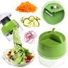 Lithyc Zucchini Pasta Spiral Cutter, Vegetable Spiral Cutter, 4 in