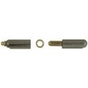 Steel Weld-On Bullet Hinge with Brass Pin/Bushing/Grease Fitting .77 x