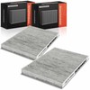 Frankberg 2x Cabin Air Filter Pollen Filter with Activated Carbon