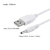 uxcell USB Type-A Male to 3.5 x 1.35mm DC 5V