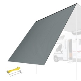 Yescom 6.4x6.7 Ft RV Awning Side Wall for Car Side Awning Rooftop Tent UV50+ SUV Truck Outdoor Camp(Fit Yescom Carside Awning)