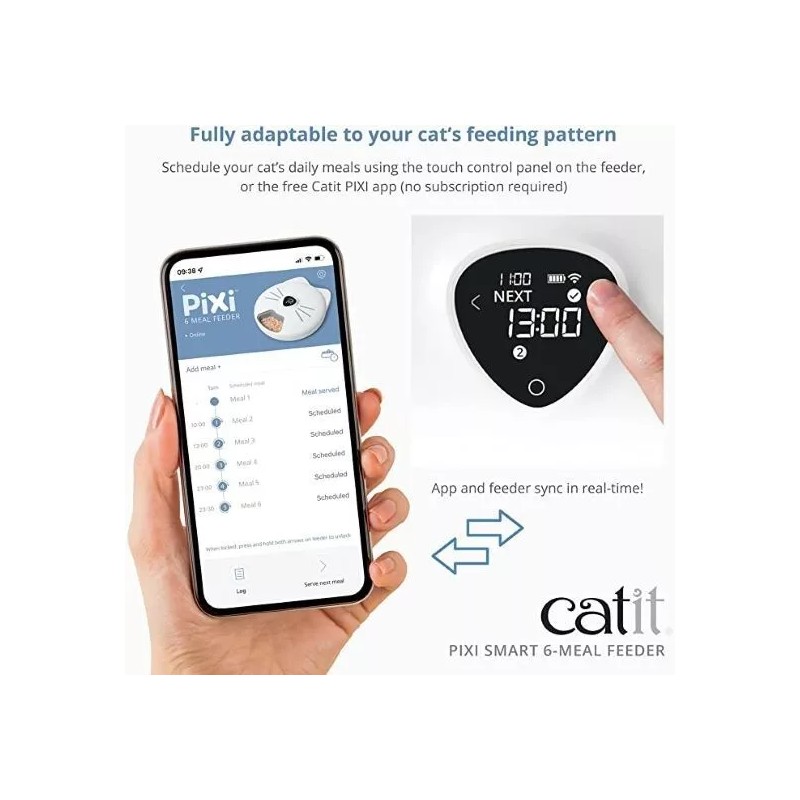 CATIT PIXI SMART 6-MEAL FEEDER