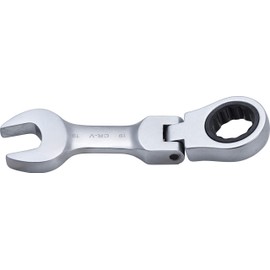 BGS 6919 | Ratchet Combination Wrench | short | adjustable | 19 mm