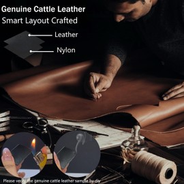 JLDAdornGo Wallet for Men RFID Slim Bifold Genuine Cattle Leather Front Pocket Wallets Blocking Creadit Card Holder ID Protector (Bifold, Black, 4.25-Inch)