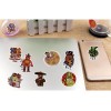 Fnaf Five Nights Freddy 50 Calcomanias Stickers Pvc Vs Agua