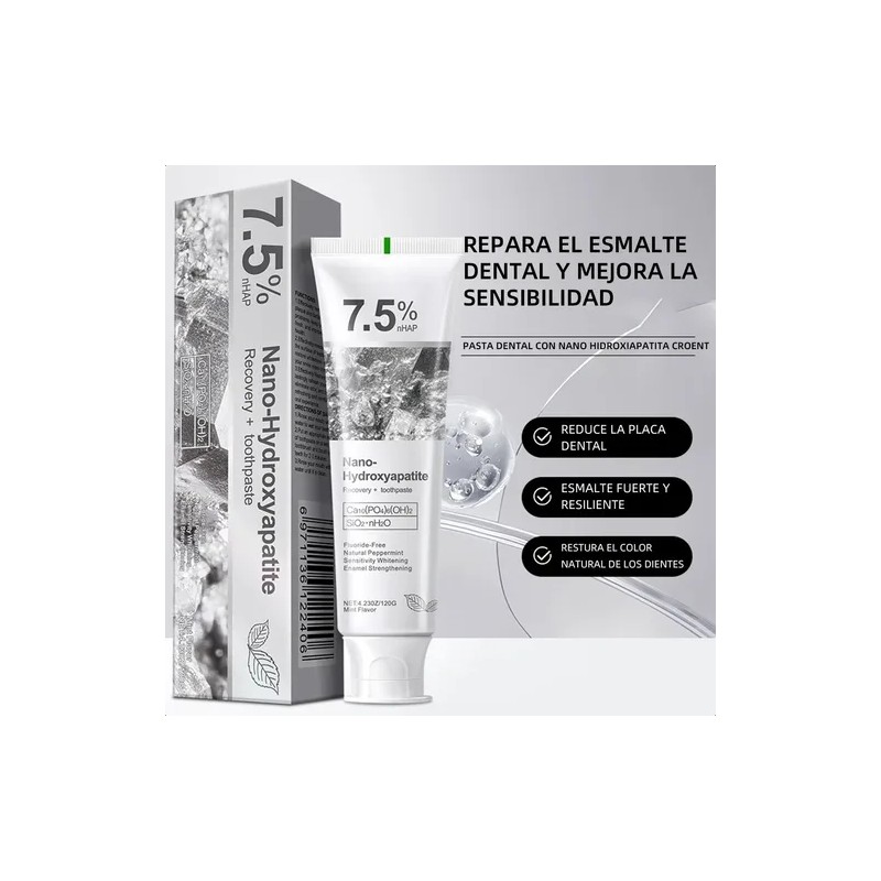 Dentífrico Reparador Con Nano Hidroxiapatita