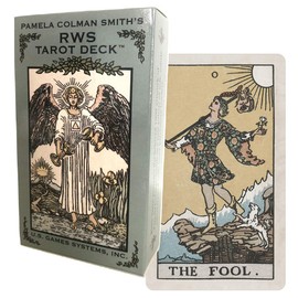 Tarot Cards, 78 Sheets, Weight Edition, Tarot Divination Telling, Pamela Colman Smith's RWS Tarot Deck, Japanese Instruction Manual Included (English Language Not Guaranteed)