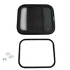 labwork 24W x 20H Aluminum Alloy Tempered Glass Window Horizontal