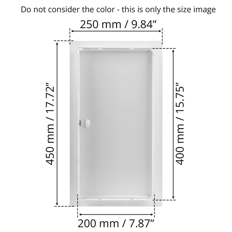 8 x 16 Inch Metal Access Panel for Drywall -