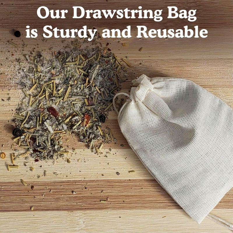 Regency Wraps 100% Cotton Drawstring Bag, Pouches for Enclosing Bulk