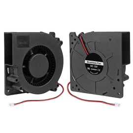2pcs 120mm x 32mm DC 12V Dual Ball Bearing 12032 2pin Radiator Brushless Cooling Fan Big Cooler 12cm/4.72" Blower Fan 120mm x120mm x 32mm