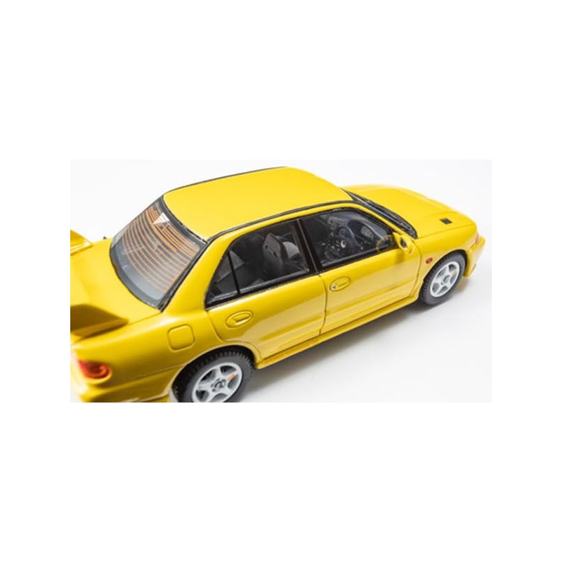 Kyosho Original 1/43 Mitsubishi Lancer Evolution III Yellow Finished Product