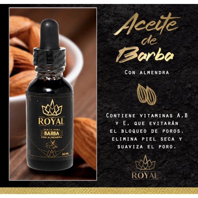 Aceites Para El Cuidado De Cabello, Barba Y Bigote Theroyal