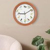 SPORTARC Wall Clock 10 Inch Singing Bird Quartz Bird Clock