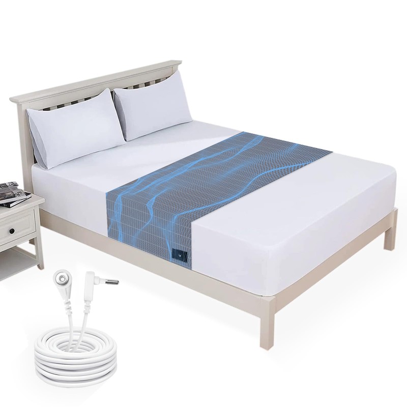 Grounding Sheet with Grounding Cord - 5% Silver Fiber, Improve