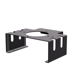 Under Desk Mount for Mac mini M4 / Pro 2024 - Wall Mount - Monitor VESA Mount - Accessories for Mac mini M4- Space Desk Saving -Metal Stand/Bracket/Holder - Black