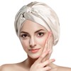 Waymaytecy Silk Hood for Sleeping, Headwear, Silk Bonnet, Adjustable with