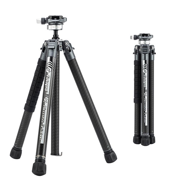 Fotopro 60" Camera Tripod for Travel, Carbon Fiber Tripod Stand
