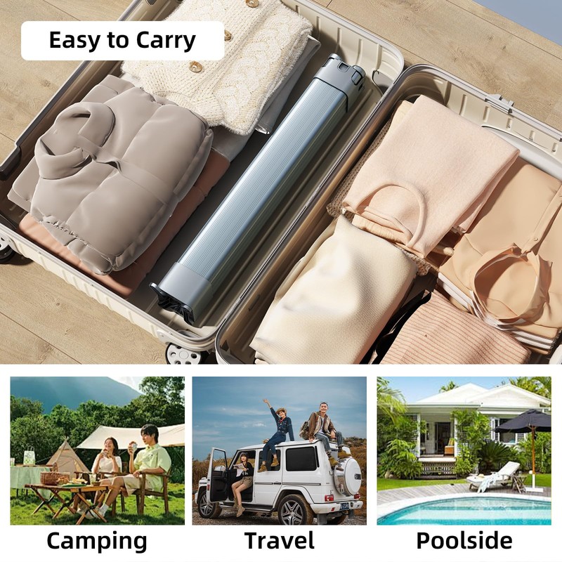 BIREN Clothes Drying Rack Foldable Extending Laundry Rack with 16