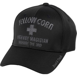 Yellow Corn YC YC-013CAP BK/GM Free