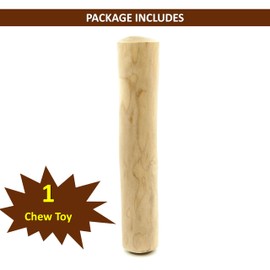 Petopedia 1x High Density COFFEE WOOD Dog Chew Toy NATURAL Tough Dog Toys Wood KNOTS Branch Chewing Stick Dog Toys Indestructible dog toys for Boredom Dog Stick Toy (Medium (Pack of 1))