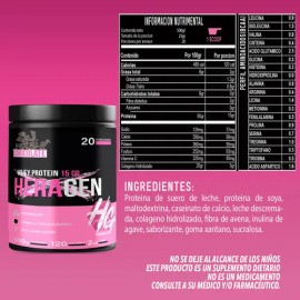 Proteina  Colageno 500g Suplemento En Polvo Heragen                                                                                                   