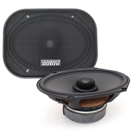 Sundown Audio E-68CX 6" x 8" 90W RMS 2-Way Coaxial Speakers