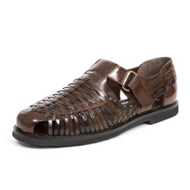 Deer Stags Men's Bamboo2 Sandal, Brown/Multi, 12 US Men's Medium